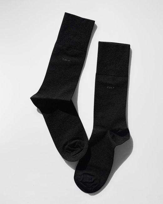 Cdlp Solid Bamboo Mid-Length Socks