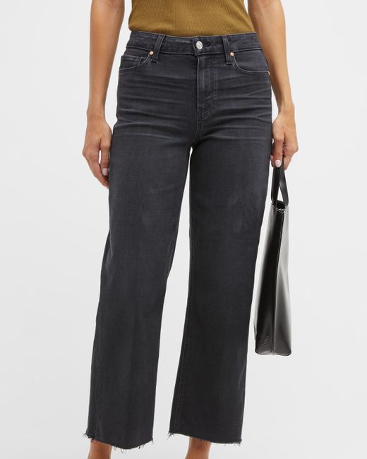 Paige Nellie Cropped Flared Jeans