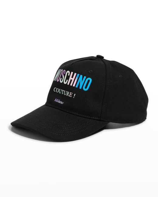 Moschino Multicolor Logo Baseball Hat