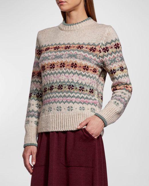 Knitss Lola Mock-Neck Wool-Blend Sweater
