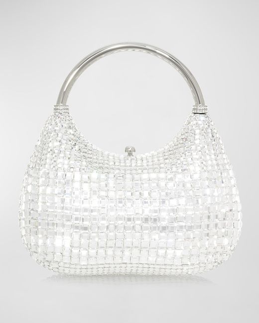 Judith Leiber Couture Allover Crystal Top-Handle Bag