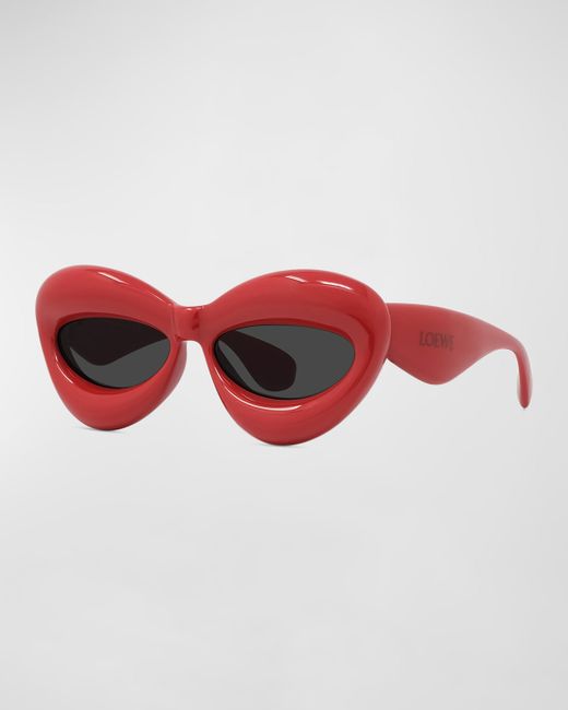 Loewe Inflated Injection Plastic Cat-Eye Sunglasses