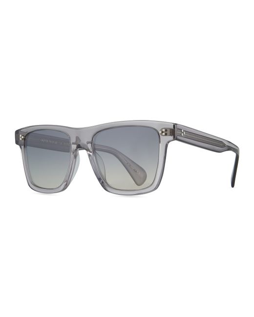 Oliver Peoples Casian Gradient-Lens Rectangle Sunglasses