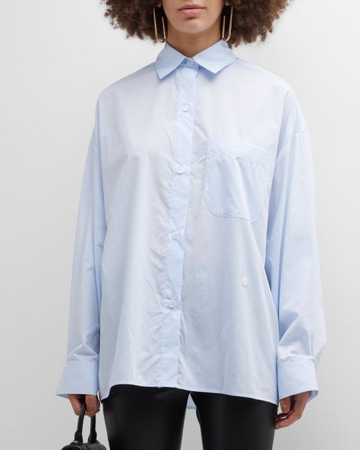 Twp Earl Oversized Button-Front Shirt