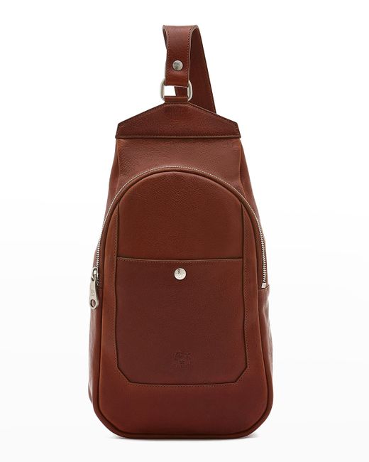 Il Bisonte Cosimo Leather Single-Shoulder Backpack