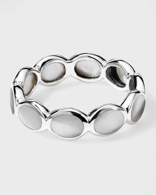 Ippolita 925 Polished Rock Candyreg All-Around Tiny Ovals Ring in Mother-of-Pearl