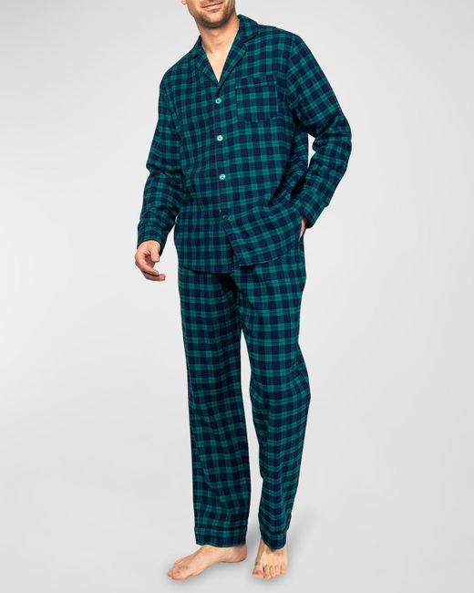 Petite Plume Highland Tartan Pajama Set