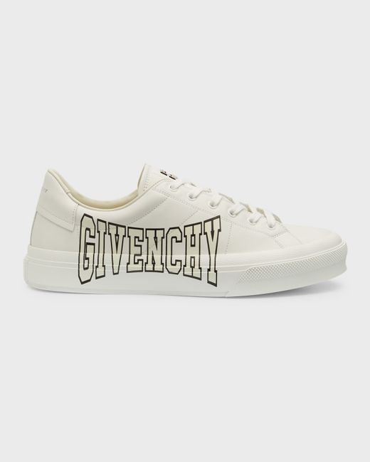 Givenchy City Sport Leather Low-Top Sneakers