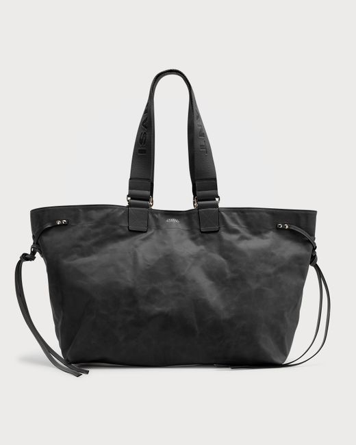 Isabel Marant Wardy Double-Handle Leather Tote Bag