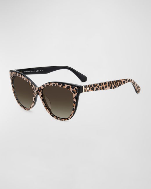 Kate Spade New York daeshas round polarized acetate sunglasses