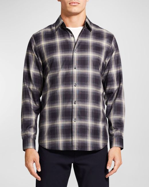 Theory Irving Flannel Sport Shirt
