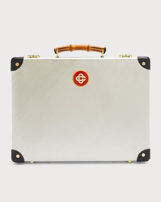 Casablanca x Globetrotter 16 Slim Attacheacute Aluminum Briefcase