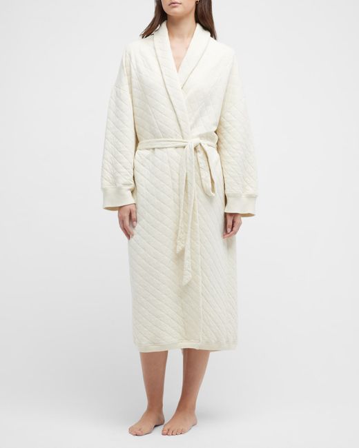 The Great The Quilted Shawl-Collar Robe