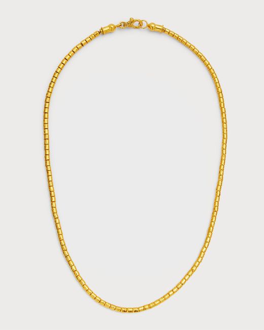 Gurhan 24K Yellow Beaded Necklace 20L