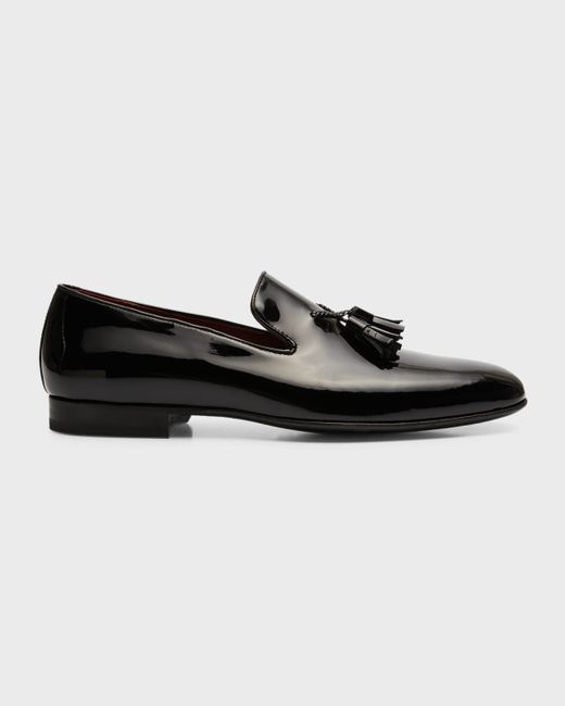 Magnanni Patent Leather Tassel Loafers