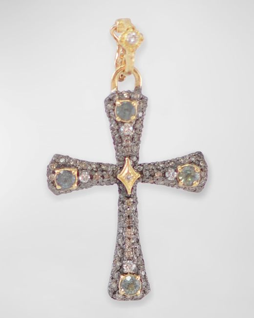 Armenta Sapphire and Diamond Cross Enhancer