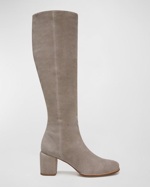Vince Maggie Suede Riding Boots