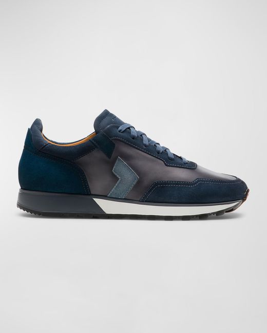 Magnanni Leather Aero Runner Sneakers