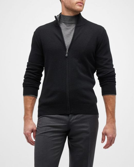 Nomad Cashmere Full-Zip Sweater