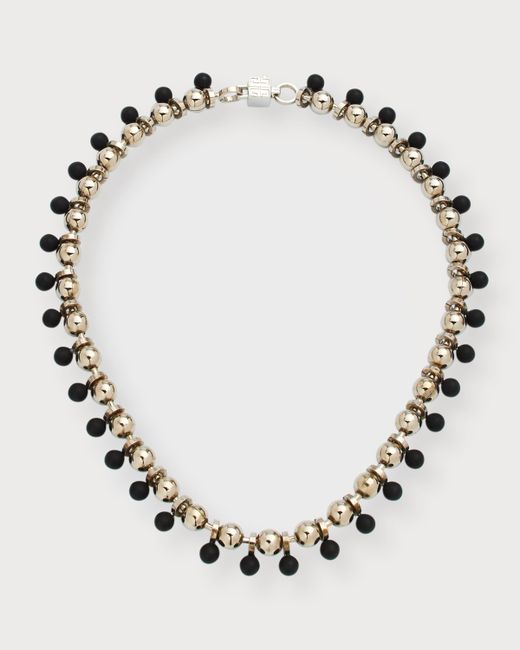 Givenchy 4G Faux Pearl Necklace