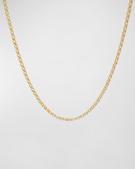 Konstantino 18K Yellow Rolo Chain Necklace