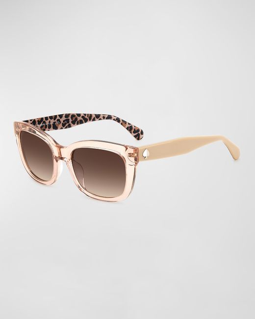 Kate Spade New York tammy rectangle acetate sunglasses