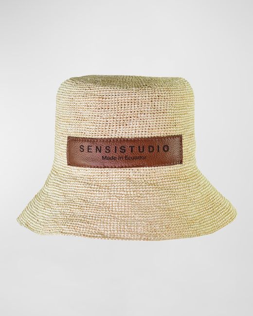 Sensi Studio Classic Crochet Lampshade Bucket Hat