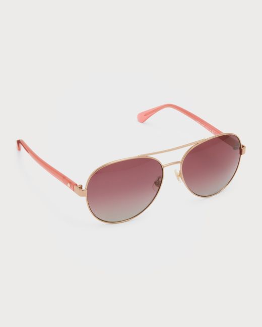 Kate Spade New York yolanda two-tone acetate cat-eye sunglasses