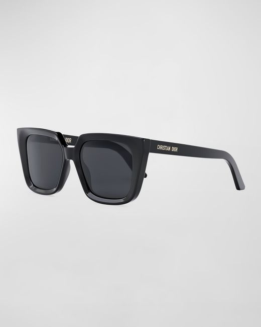 Dior Beveled Square Acetate Sunglasses