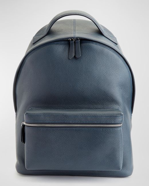 ROYCE New York Personalized Leather Executive Backpack