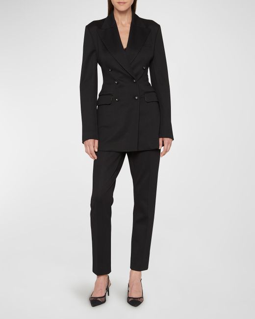Dolce & Gabbana Long Tailored Blazer Jacket w Button Detail