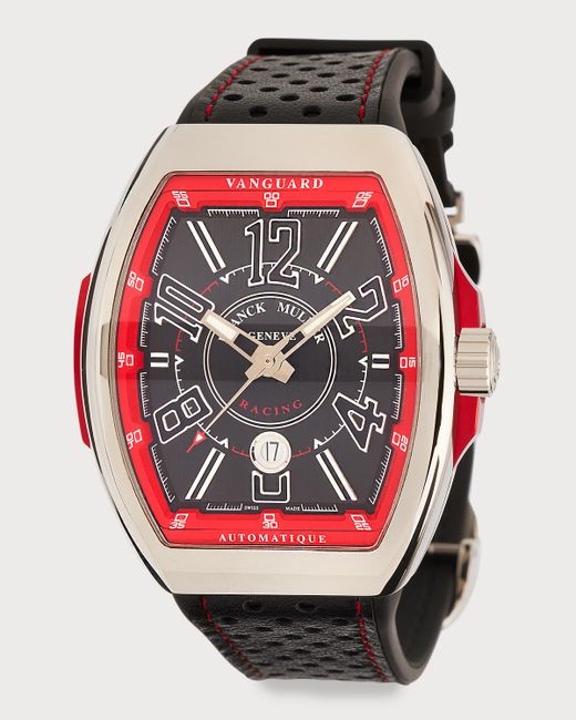 Franck Muller Vanguard Racing Automatic Black and Accent Watch