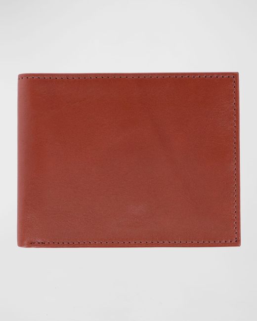 Trafalgar Sergio Leather RFID Bifold Wallet with ID Slot