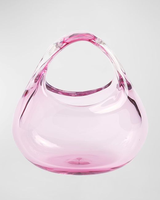 Coperni Swipe Micro Glass Top-Handle Bag
