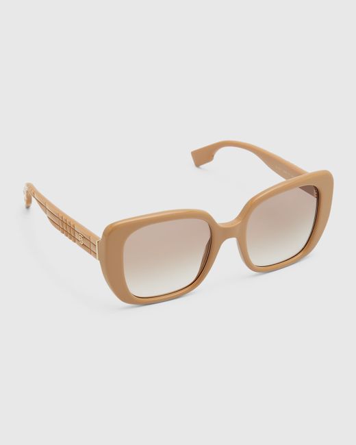 Burberry Monogram Square Acetate Sunglasses