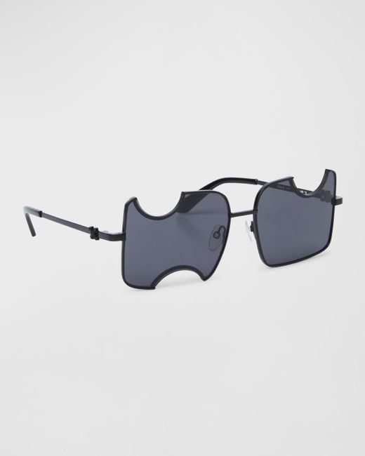 Off-White Salvador Meteorite Sunglasses