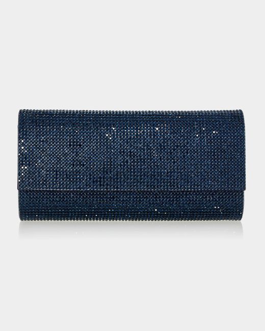 Judith Leiber Couture Perry Beaded Crystal Clutch Bag