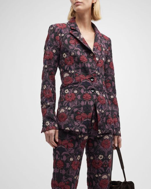 Paige Chelsee Floral Blazer