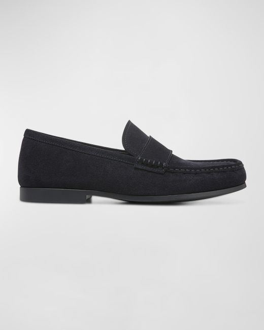 Vince Daly Leather Penny Loafers