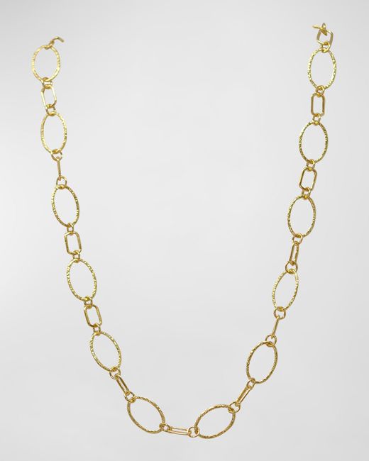 Armenta 18K Gold Paper Clip Necklace