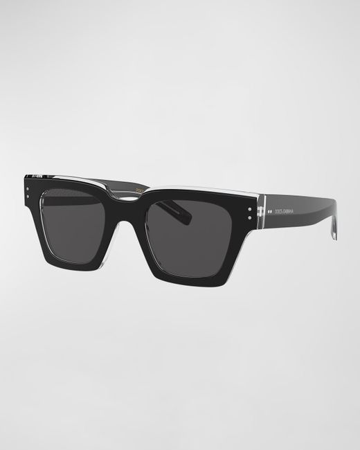 Dolce & Gabbana Square Logo Sunglasses