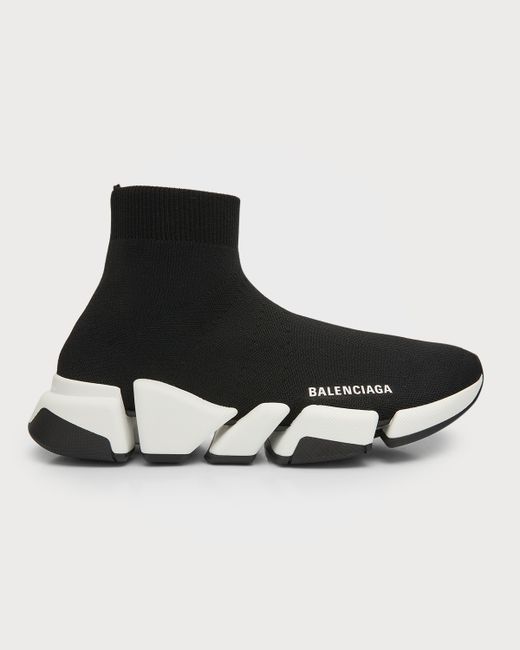 Balenciaga Speed 2.0 Lurex Sock Sneakers