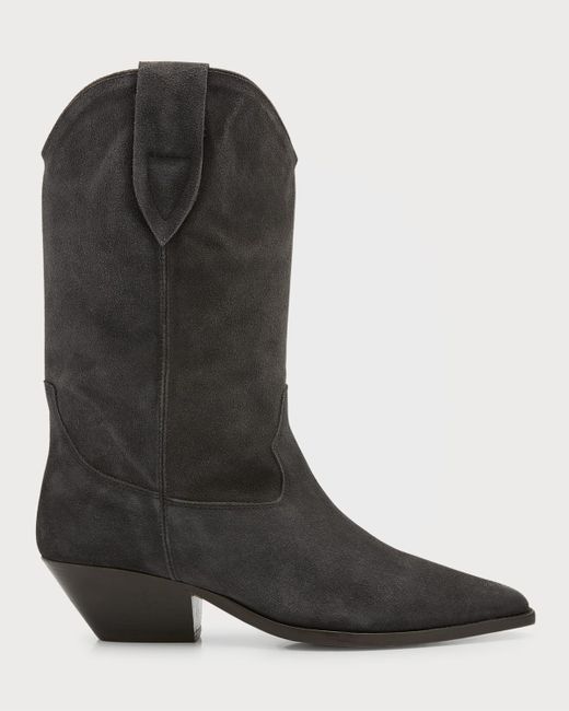 Isabel Marant Duerto Suede Western Boots