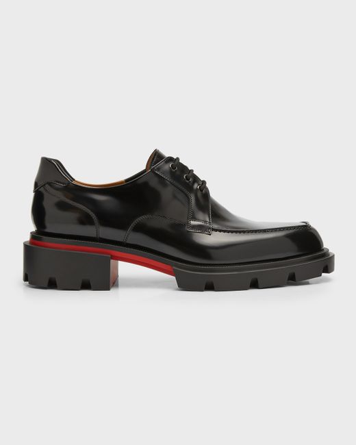 Christian Louboutin Our Georges L Leather Derby Shoes