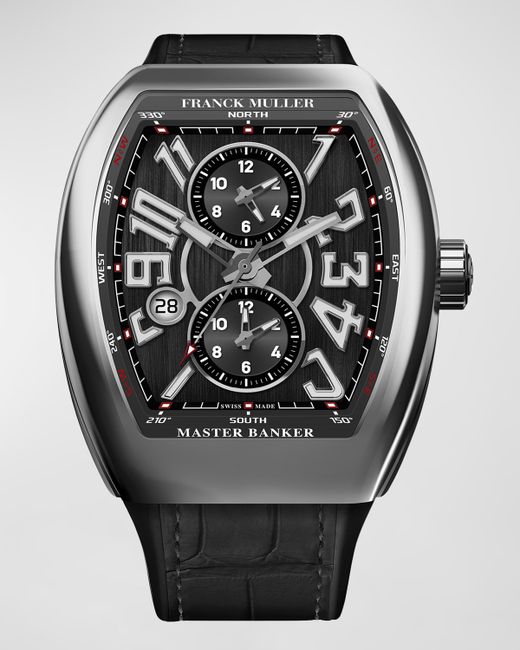 Franck Muller Stainless Steel Master Banker Vanguard Watch