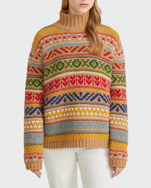 Loro Piana Bernina High-Neck Cashmere Sweater
