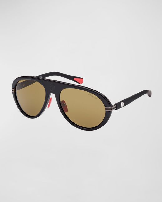 Moncler Lunettes ML0240 Navigaze Aviator Sunglasses