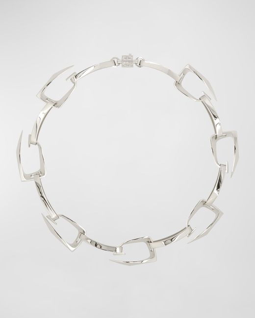 Givenchy Giv Cut Large G-Link Necklace