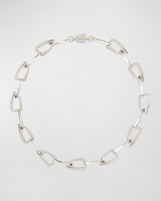 Givenchy Giv Cut Medium G-Link Necklace