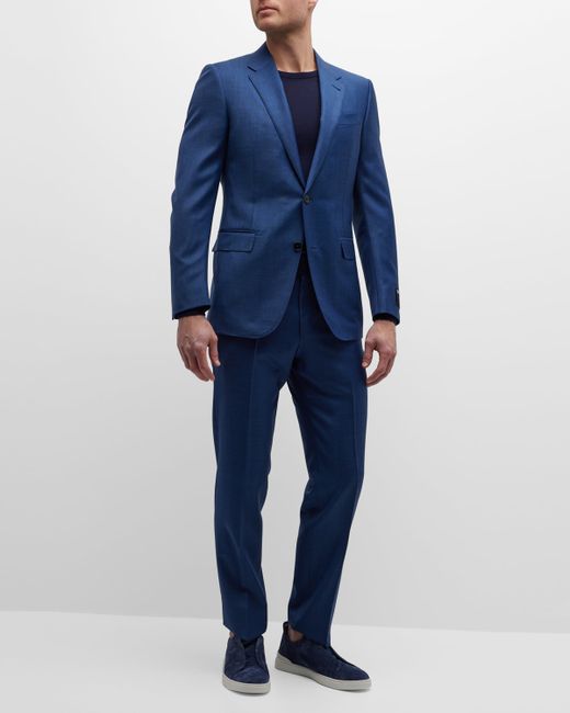 Z Zegna Solid Wool Classic-Fit Suit